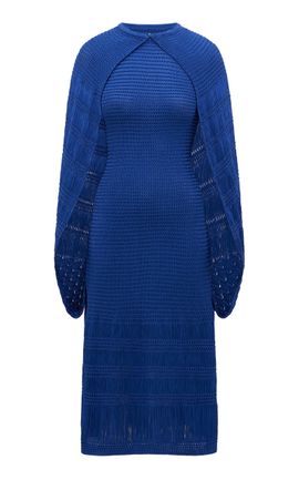 Gabriela Hearst Gabriela Hearst Hera Silk Cape Maxi Dress