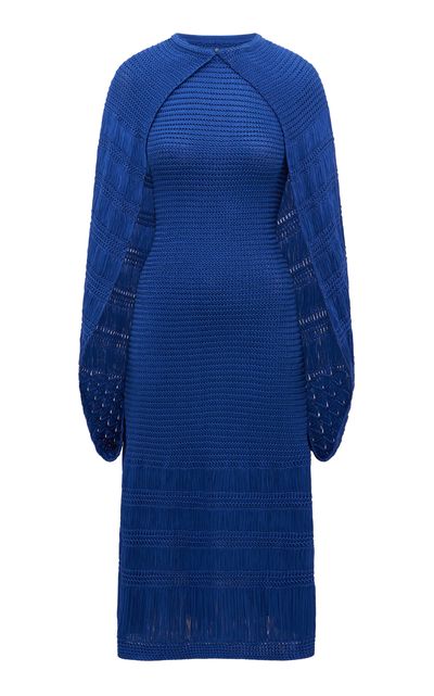 Gabriela Hearst Gabriela Hearst Hera Silk Cape Maxi Dress