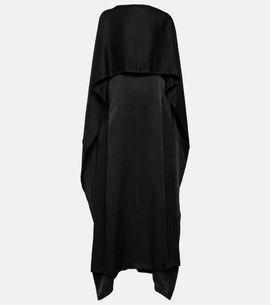 Gabriela Hearst Gabriela Hearst Hunter caped silk satin gown