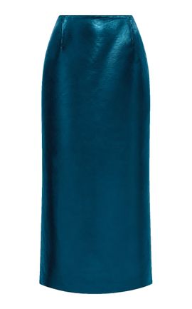 Gabriela Hearst Gabriela Hearst Manuela Leather Midi Skirt
