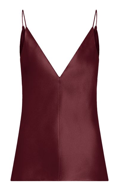 Gabriela Hearst Gabriela Hearst Maria Silk Satin Tank Top