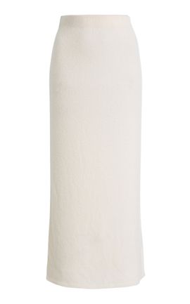 Gabriela Hearst Gabriela Hearst Narayan Boucle Cashmere Maxi Skirt