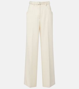 Gabriela Hearst Gabriela Hearst Norman silk and wool wide-leg pants