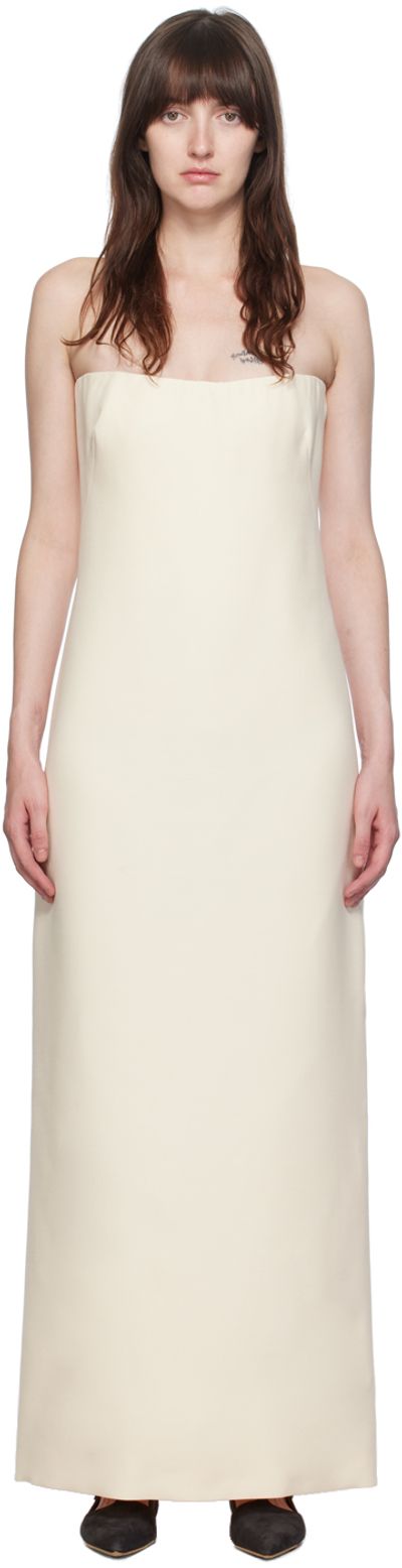 Gabriela Hearst Gabriela Hearst Off-White Opus Maxi Dress