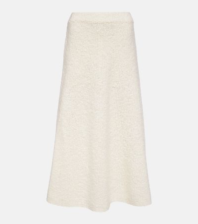 Gabriela Hearst Gabriela Hearst Pablo wool and silk bouclé midi skirt