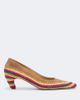Gabriela Hearst Gabriela Hearst Peggy suede and raffia pumps - 5