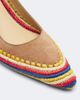 Gabriela Hearst Gabriela Hearst Peggy suede and raffia pumps - 6