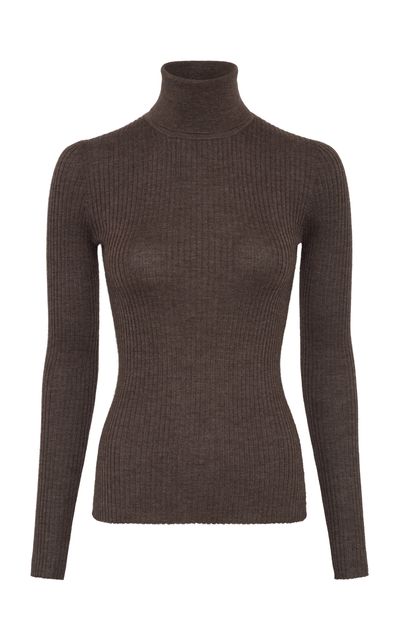 Gabriela Hearst Gabriela Hearst Peppe WoolSilk Turtleneck Top