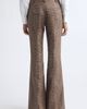 GABRIELA HEARST GABRIELA HEARST Rhein Check Wool & Silk Flare Leg Pants - 3