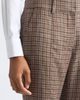 GABRIELA HEARST GABRIELA HEARST Rhein Check Wool & Silk Flare Leg Pants - 5