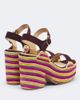 Gabriela Hearst Gabriela Hearst Sardis suede and raffia platform sandals - 3