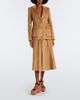 Gabriela Hearst Gabriela Hearst Sardis suede and raffia platform sandals - 4