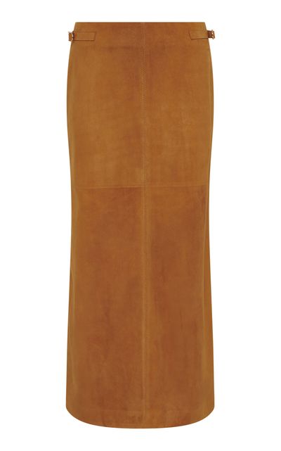 Gabriela Hearst Gabriela Hearst Sere Suede Maxi Skirt
