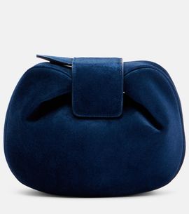 Gabriela Hearst Gabriela Hearst Soft Demi Mini suede clutch