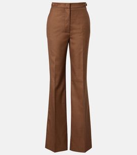 Gabriela Hearst Gabriela Hearst Vesta wool and silk flared pants