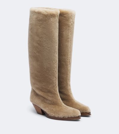 Gabriela Hearst Gabriela Hearst Waite shearling knee-high boots
