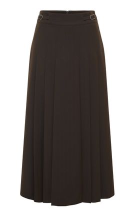 Gabriela Hearst Gabriela Hearst Wesley Virgin Wool Maxi Skirt