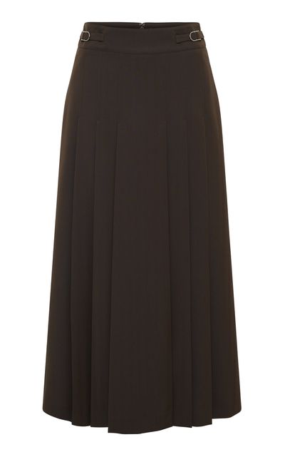Gabriela Hearst Gabriela Hearst Wesley Virgin Wool Maxi Skirt