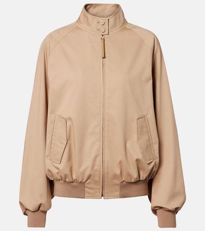 Gabriela Hearst Gabriela Hearst Wynne cotton bomber jacket