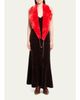 Gabriela Hearst Lady Hall Cashmere-Silk Plush Knit Maxi Slip Dress - 2