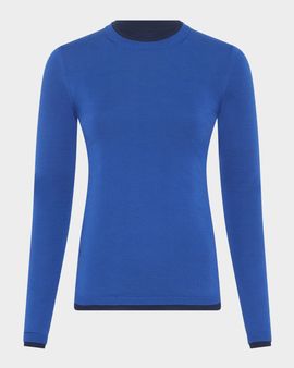 Gabriela Hearst Leif Layered Cashmere Crewneck Sweater