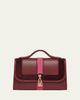 Gabriela Hearst Leonora Small Embroidered Leather Top-Handle Bag - 1