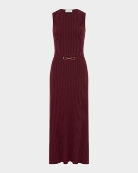 Gabriela Hearst Meier Wool-Cashmere Knit Midi Dress