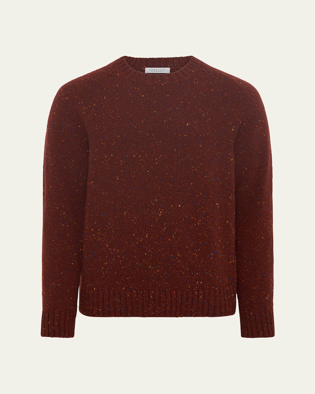 Gabriela Hearst Men's Daniel Cashmere Crewneck Sweater