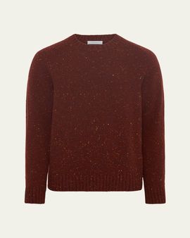 Gabriela Hearst Men's Daniel Cashmere Crewneck Sweater