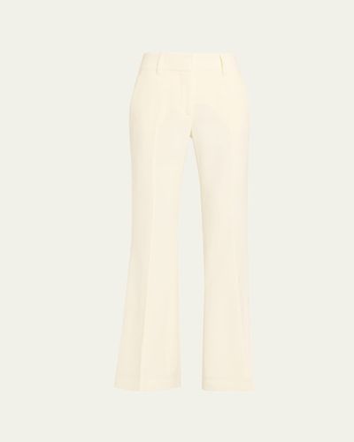 Gabriela Hearst Rhein Flare-Leg Virgin Wool Pants