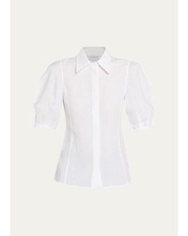 Gabriela Hearst Sansi Linen Shirt