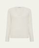 Gabriela Hearst Vesper V-Neck Cashmere Sweater - 1
