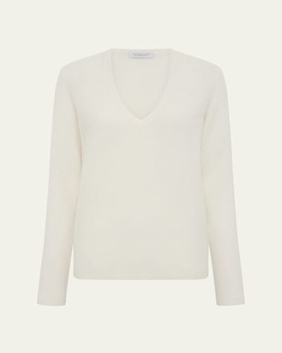 Gabriela Hearst Vesper V-Neck Cashmere Sweater
