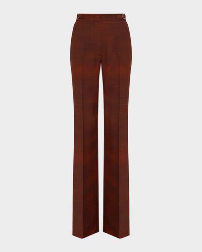 Gabriela Hearst Vesta Virgin Wool Flared Pants