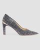 Gabriela Hearst Women's Edwina 75MM Bouclé-Effect Leather Pumps - 2