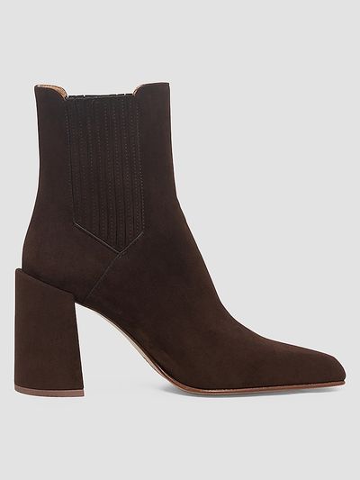 Gabriela Hearst Women's Luke 90MM Suede Ankle Boots