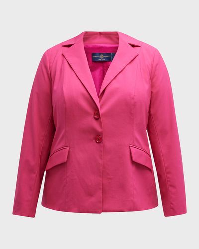 Gabriella Rossetti Sienna Slim Single-Breasted Wool Blazer