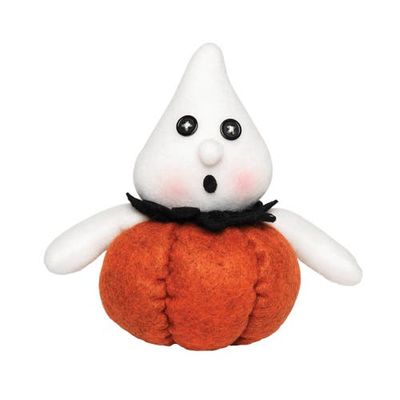 Gallerie II Gallerie II Ghost Pumpkin Small Decorative Halloween Cute Figurine 5" x 7"