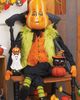 Gallerie II Gallerie II Ghost Pumpkin Small Decorative Halloween Cute Figurine 5" x 7" - 3