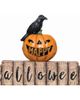 Gallerie II Gallerie II Happy Halloween Pumpkin/Crow Figurine - 1