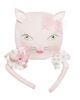 Gallerie II Gallerie II Koko Zombinaland Cat with Whiskers Spring Summer Decorative Soft Figurine Pillow - 1