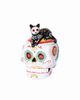 Gallerie II Gallerie II Laying Down Festive Feline Cat Sugar Skull Decorative Tabletop Table Figure Figurine - 1