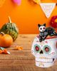 Gallerie II Gallerie II Laying Down Festive Feline Cat Sugar Skull Decorative Tabletop Table Figure Figurine - 4