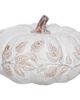 Gallerie II Gallerie II Pumpkin Whitewash Medium Figurine  - 1