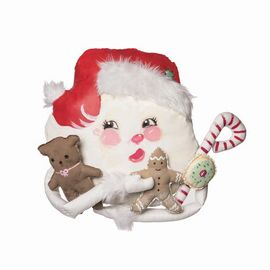 Gallerie II Gallerie II Santa Zombinaland Christmas XMAS Decorative Soft Figurine Pillow
