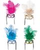Gallerie II Gallerie II Top Feathered Costume Mask Assortment of 4 - 1