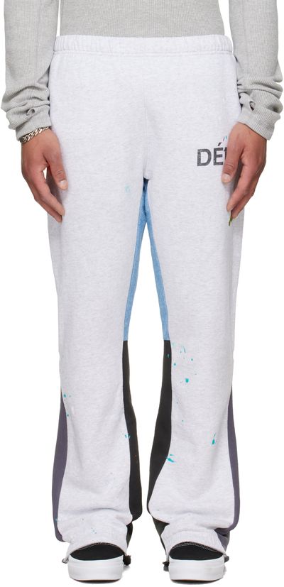 Gallery Dept. Gallery Dept. Gray Dépt Logo Painted Flare Sweatpants