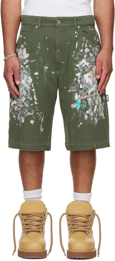 Gallery Dept. Gallery Dept. Green Platoon Painter Shorts
