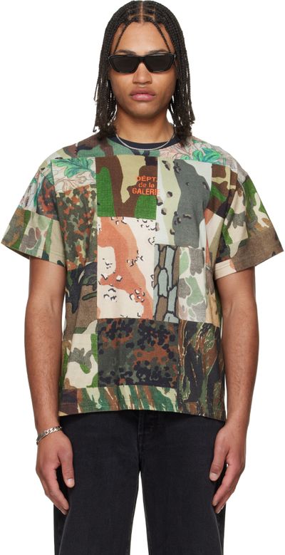 Gallery Dept. Gallery Dept. Khaki Mixed Camo T-shirt