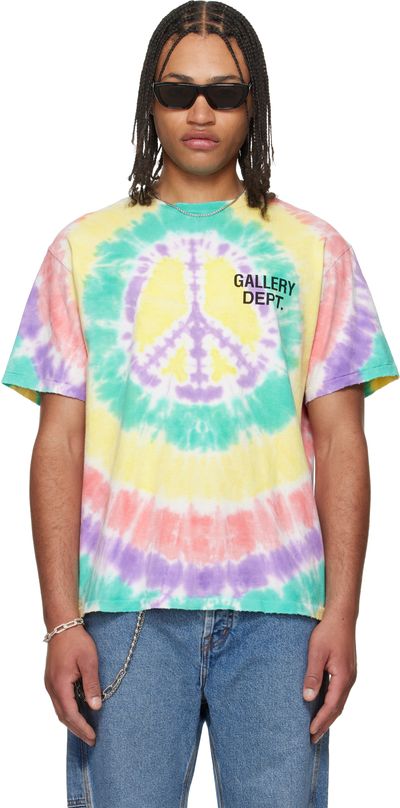 Gallery Dept. Gallery Dept. Multicolor Peace Tie Dye T-shirt
